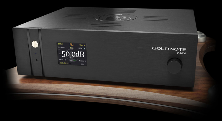 Gold Note P-1000 Solid State Preamplifier 01