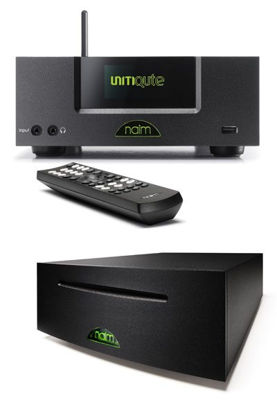 Naim Audio UnitiQute All-in-one Player and UnitiServe Hard Disk