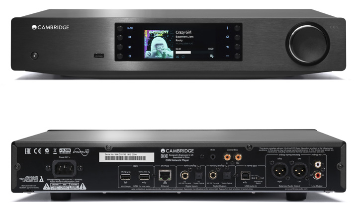 Cambridge Audio CXN Upsampling Network Player and CXA80 Integrated  