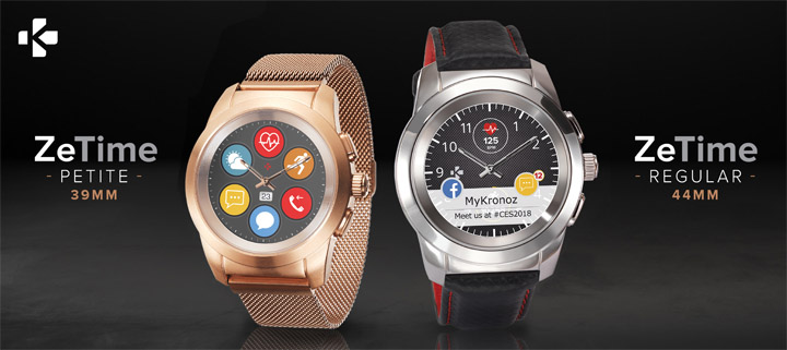 MyKronoz ZeTime Petite Hybrid Smartwatch