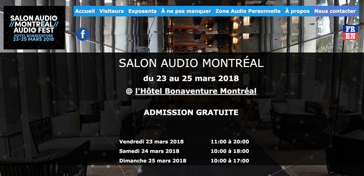 Montreal Audio Fest 2018